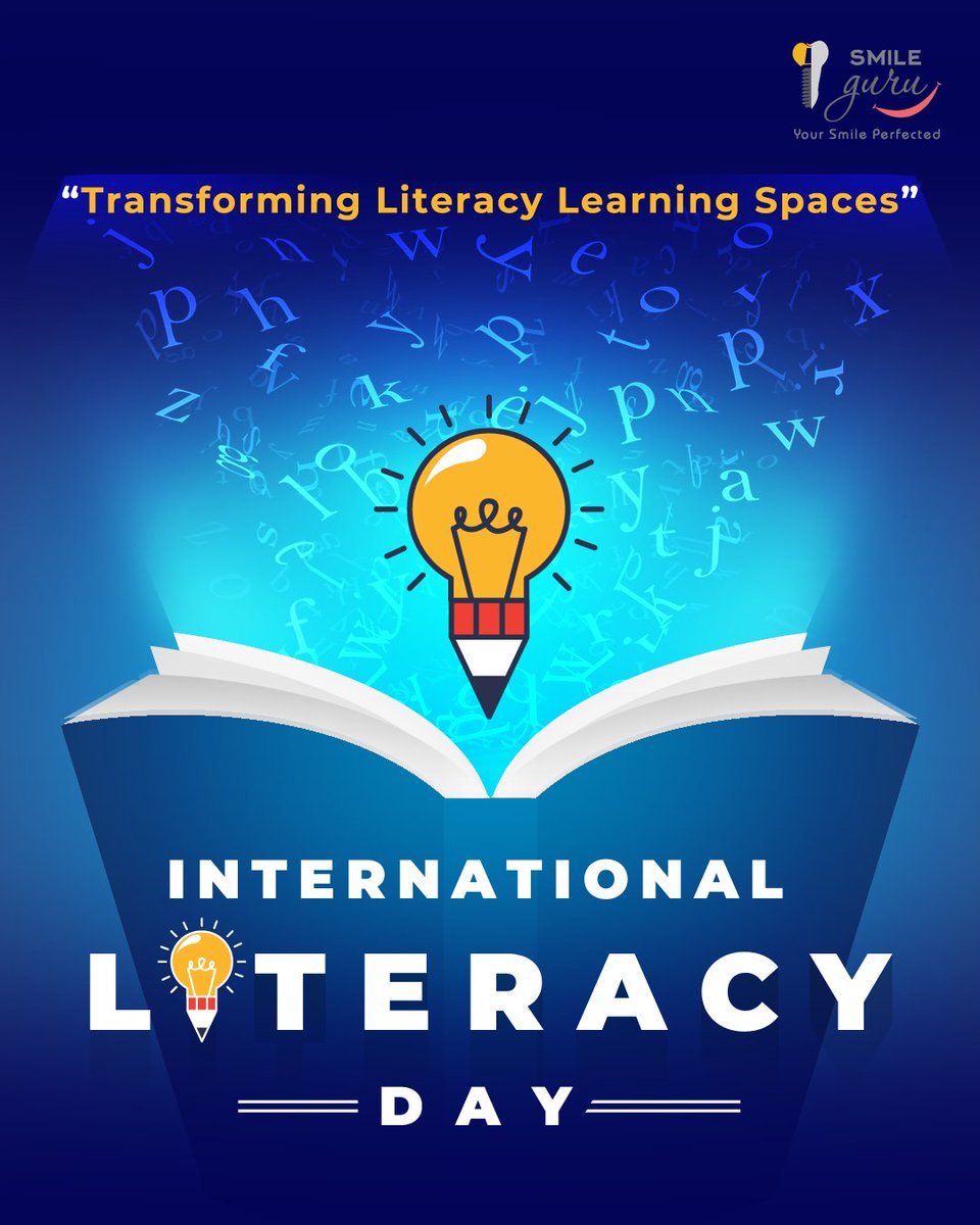 🌍 Happy International Literacy Day! 📚 

Let's unite to honor the value of #education and words.

Make a difference in the world by using education to #empowerminds. 

#readers #literacyday #readersunite #educationmatters #literacy #empowerment #changetheworld