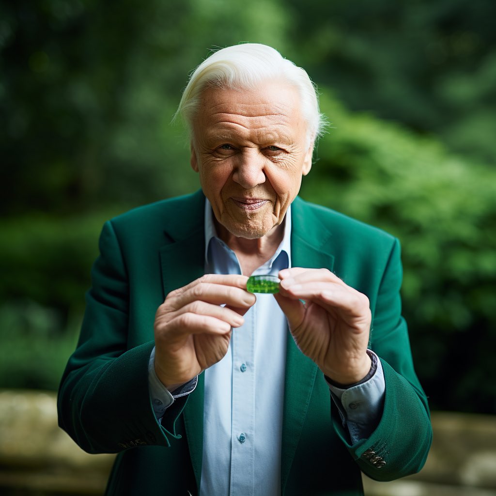 Would you take GreenPills from this legend? 🧪