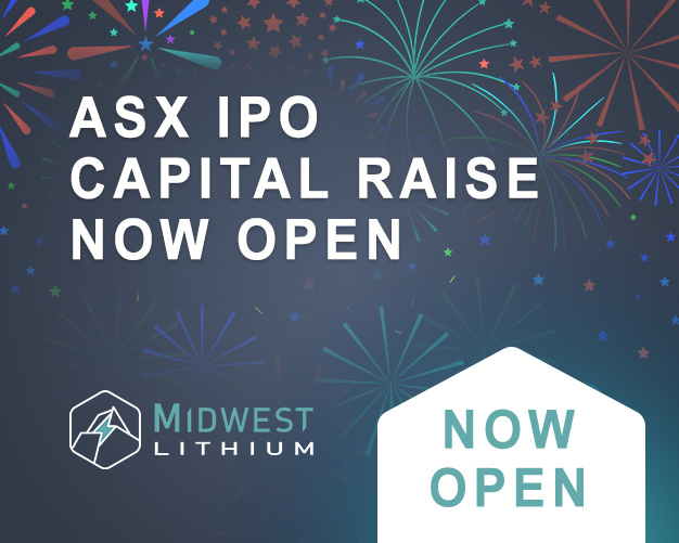 midwestlithium's tweet image. Midwest is thrilled to announce that ASX IPO equity raise is now officially open!
 
Instructions on how to apply for shares are here -&amp;gt; lnkd.in/ebmJPcXB.

#IPO #lithium #lithiummining #batterymetals #exploration #electricvehicles