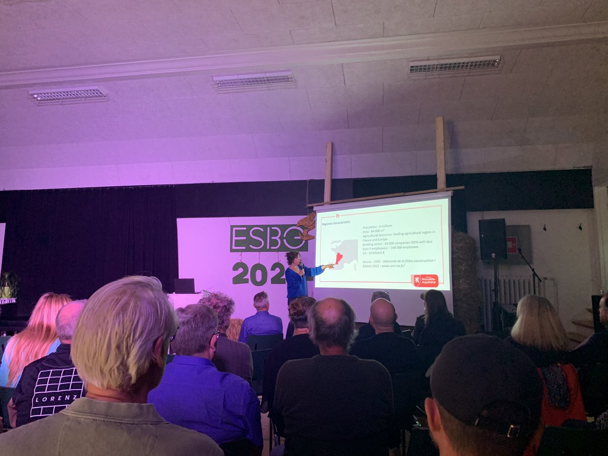 Day 2 #esbg2023

Professional’s Day 🌾🏡

Panel discussions with Danish stakeholders, French region <a href="/NvelleAquitaine/">Nouvelle-Aquitaine</a> &amp; product innovation with Lorenz #bauenmitstroh 

#strawbuilding #strawbalebuilding #MMC #Denmark