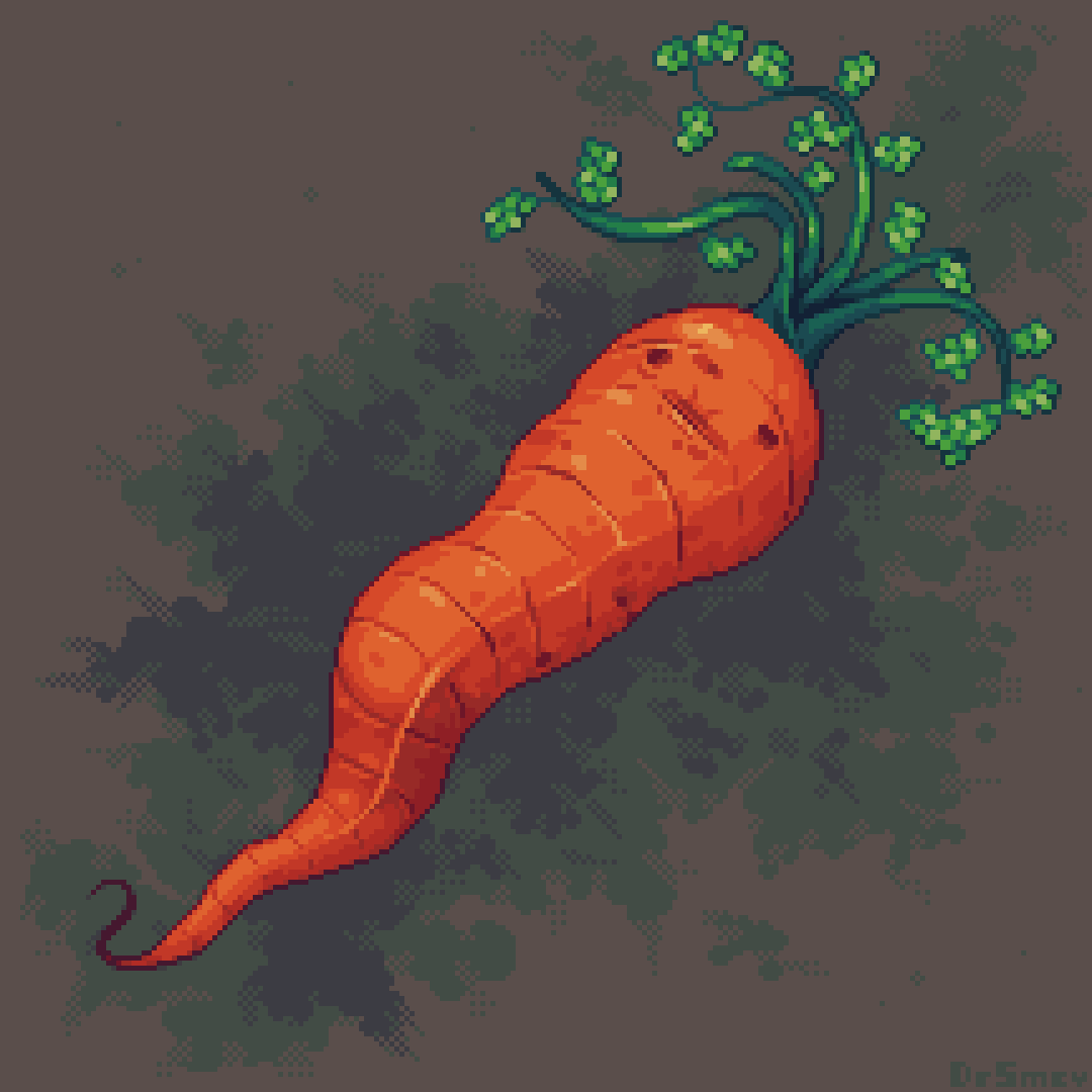 #aseprite #pixelart #madewithaseprite
When someone just pulls you out of the damn ground
(Repost from August 2022)