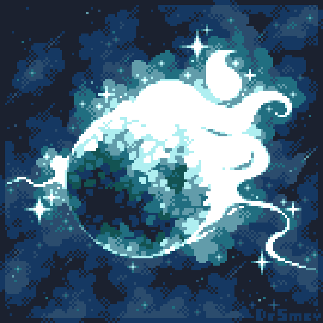 #aseprite #pixelart #madewithaseprite
Nebula Planet
(Repost from June 2022)