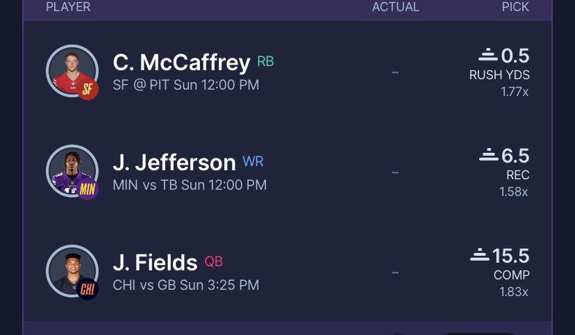 Playerprop1's tweet image. Favorite lock for this Sunday🔥#nfl #nflparlay #nflplayerprop