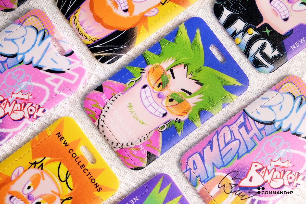 commandpstudio's tweet image. ตัวอย่างงานพิมพ์สกรีน Card Holder สามารถพิมพ์ลวดลายภาพวาด โลโก้แบรนด์หรือออกแบบด้านหน้า-หลังตามที่ต้องการได้

ฟรีสายคล้องคอทุกชิ้น หรือจะเลือกเปลี่ยนเป็นโซ่ไข่ปลาก็ได้เช่นกัน ไม่เสียค่าใช้จ่ายเพิ่มครับ❤️

#commandpstudio #cardholder #กรอบใส่บัตร #กรอบใส่การ์ด #กรอบใส่บัตรสั่งทำ