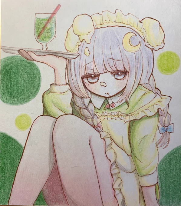 メロンクリームソーダパチュリーさん #東方Project 