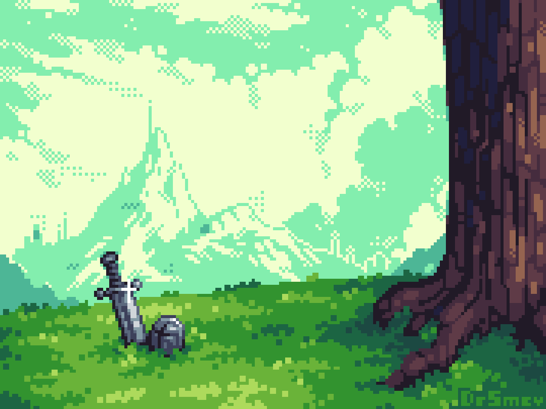 #aseprite #pixelart #madewithaseprite
Resting Place
(Repost from June 2022)