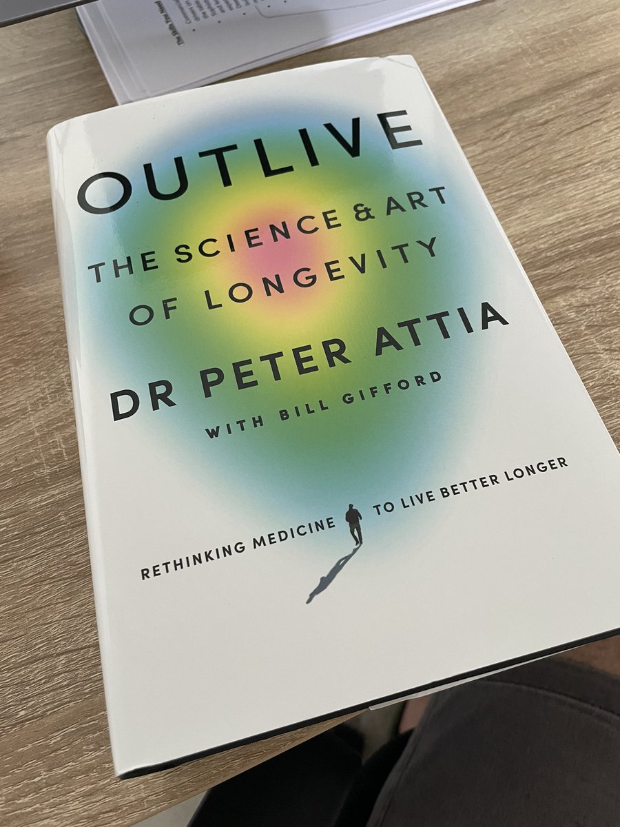 Watched <a href="/PeterAttiaMD/">Peter Attia</a> on the excellent @HighPerformancePodcast hosted by the equally excellent <a href="/mrjakehumphrey/">Jake Humphrey</a> &amp; <a href="/LiquidThinker/">Damian Hughes</a>  I had to order the book Outlive. If you haven’t already I recommend you watch the episode. How To Live Longer in 4 Simple Steps youtu.be/LhahfErmja0?si…