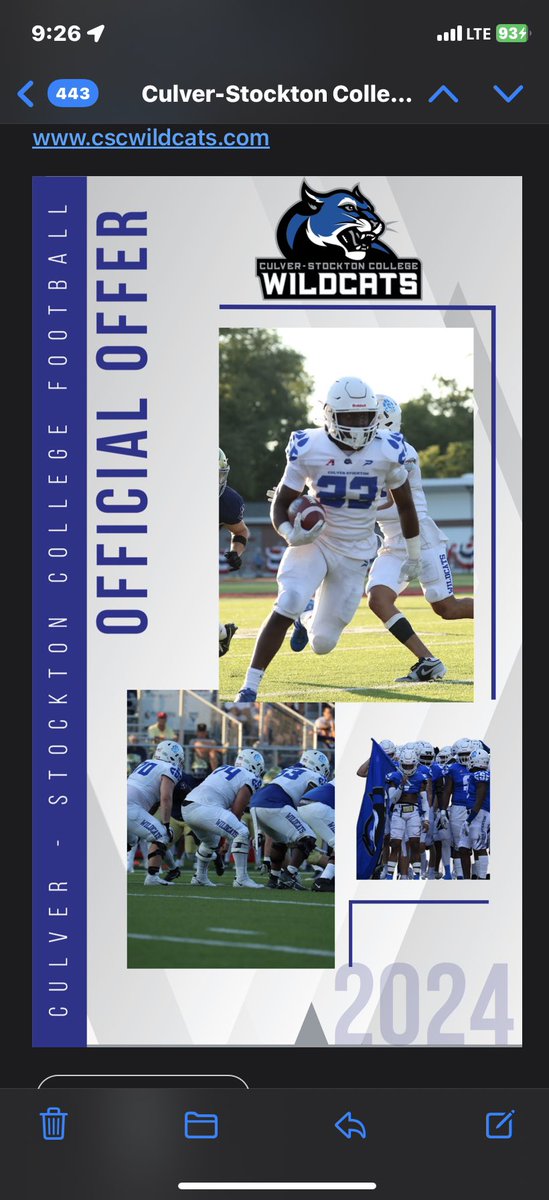 bryant_arnold10's tweet photo. After a great conversation with @CoachCutshaw I am blessed to receive my first official offer from @CSCwildcatsFB

@CHSJacketsFB @clays24 @tslester6 @RecruitGeorgia @NwGaFootball https://t.co/Qg0jgKPZZv