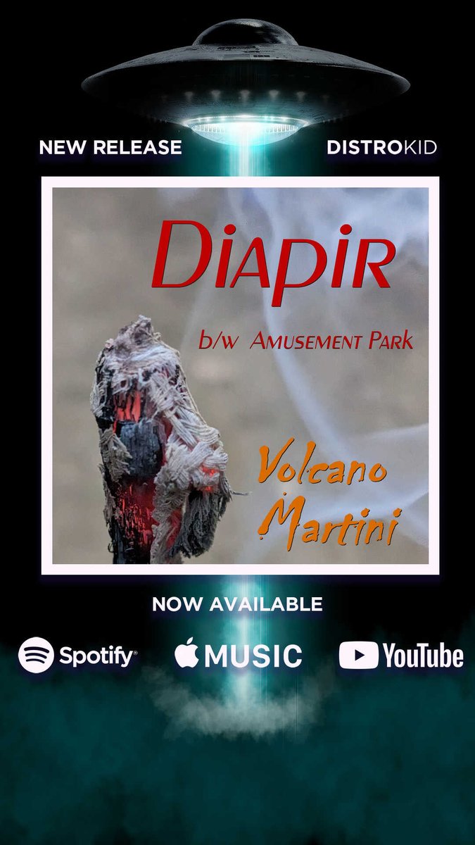 Lun_Stu's tweet photo. ATTENTION MUSIC LOVERS!! The new Volcano Martini single is out today! Diapir sizzles, crackles, and pops with scruffy guitar licks! Check it out here!
https://t.co/PxUMnbw8Fq https://t.co/PGDyjWHeT6