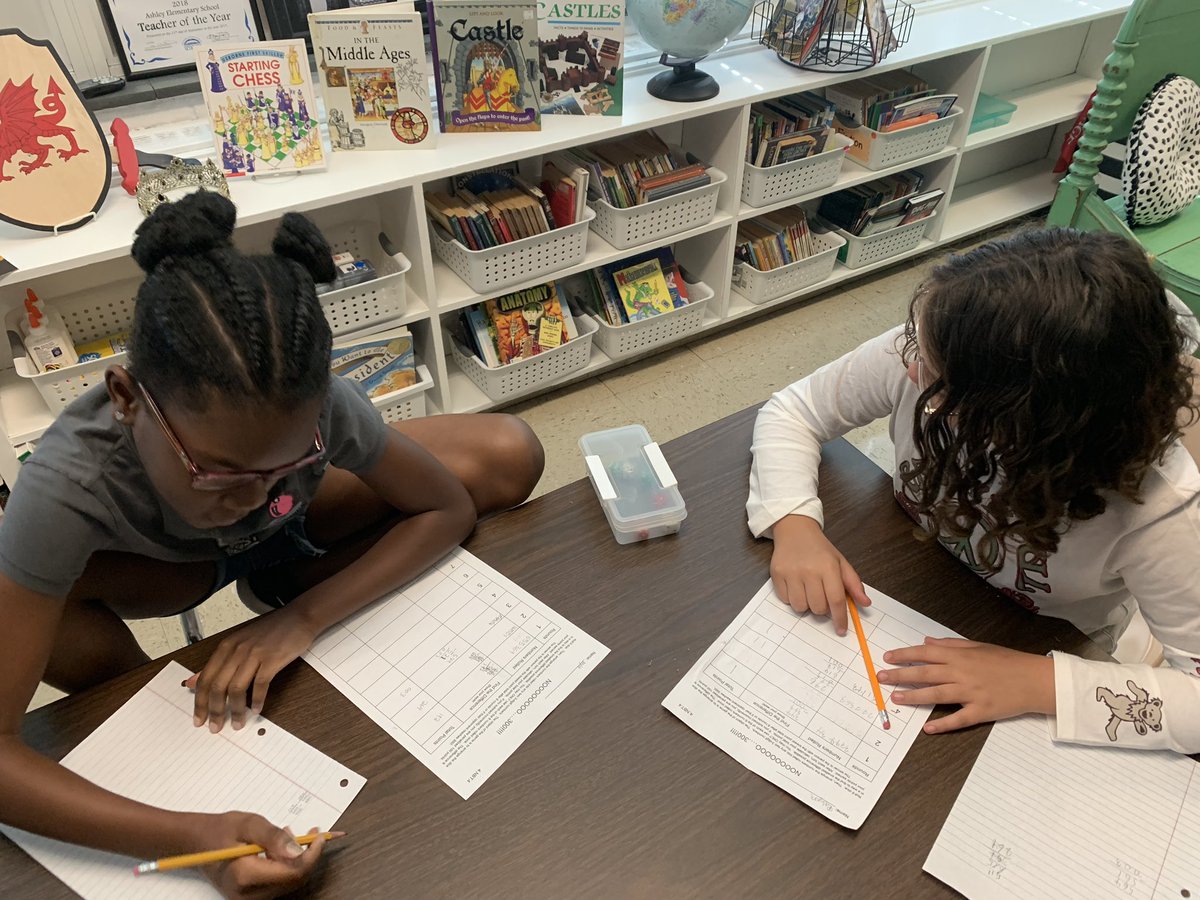 4th grade worked on enhancement of their math skills.  Students strategic skills evolved throughout the game as they realized place value was the key to taking the victory.