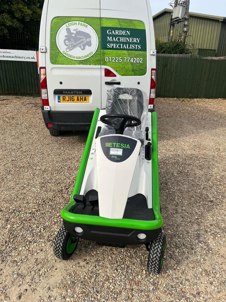 When you have owned & driven an Etesia for 20 years there really is only one choice when it comes to replacement another Etesia!.  Off to its new home today for another  20 years of service, Etesia MKM mulch mower. Sold & serviced by,  LeighPark Garden Machinery, Trowbridge