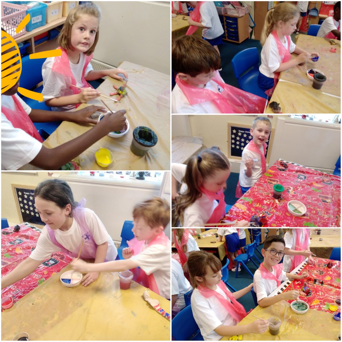 stmarys_CofE's tweet photo. Class 4 painting their #PerfectPets https://t.co/wUsenHr8ep
