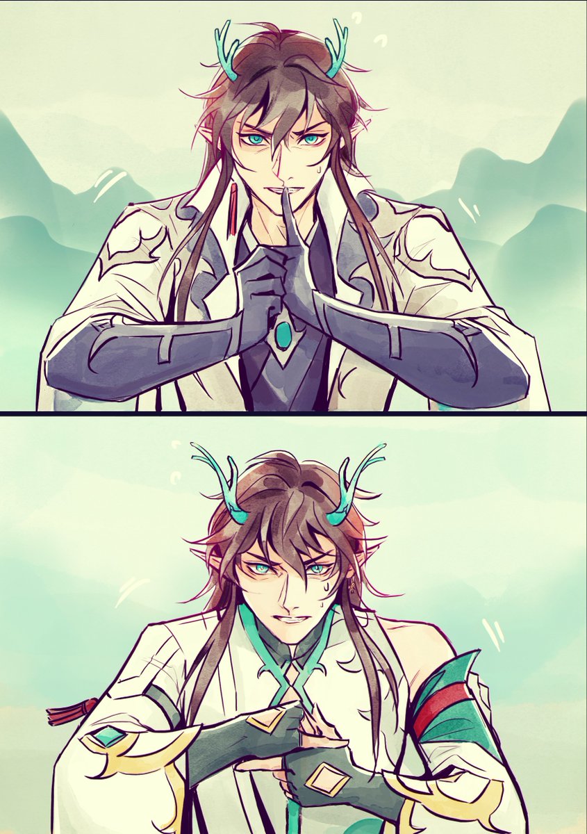So this is what actually happened in that animated short right? 🐉🐉
#IMDanheng #honkaistarrail #danheng #danfeng #ImbibitorLunae