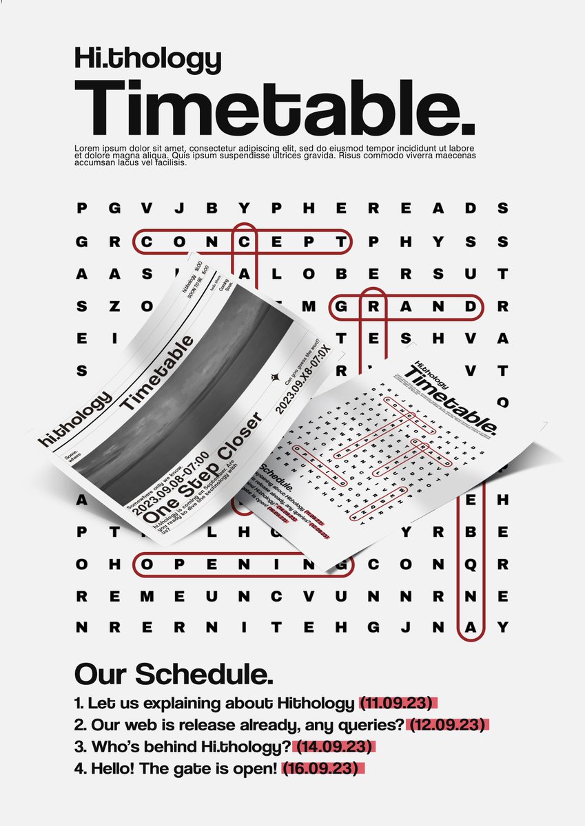 ㅤㅤㅤㅤㅤㅤㅤ
Uploading the meticulously crafted timetable to satisfy your curiosity, schedule on track so don't forget to mark the date. Because time doesn't come twice so don't miss it.
ㅤㅤㅤㅤㅤㅤㅤ