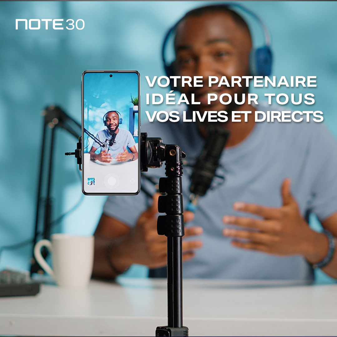 InfinixTg's tweet image. Et c'est parti pour un weekend de fun dans vos lives. 
Mais avez vous un bon portable pour faire vos directs ? 
La  #NOTE30Series est là pour vous ! 

#infinix 
#weekend 
#live 
#Togo