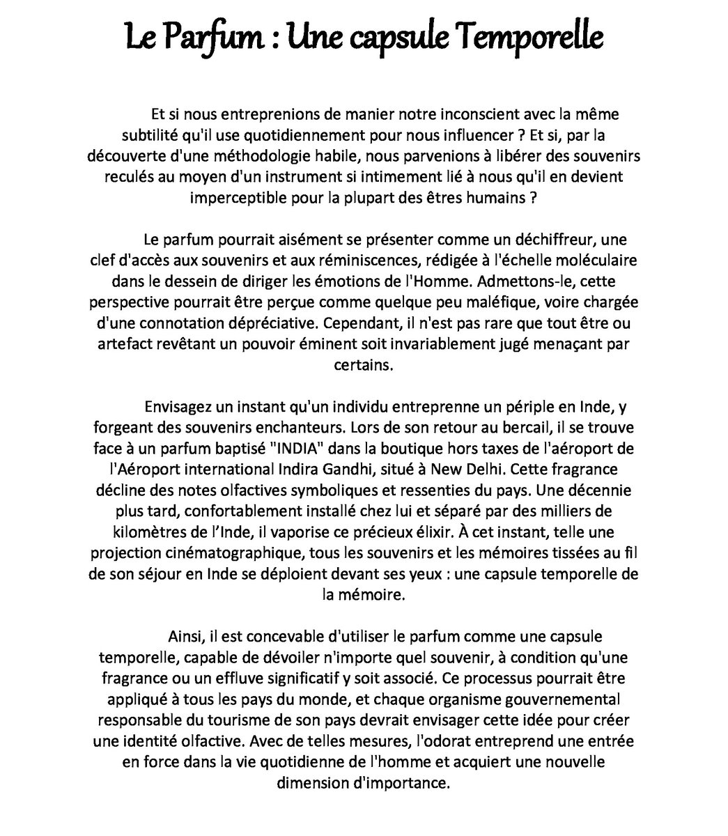 Perfusopher's tweet image. Le pouvoir du Parfum,
le pouvoir de la mémoire olfactive,
le pouvoir de l&apos;humain.