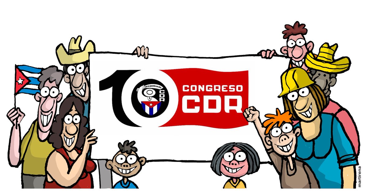 Nos separan pocos días del #XCongresoCDR y estaremos celebrando -además- el 63 aniversario de los #CDRCuba porque #TodosSomosCederistas #Cuba