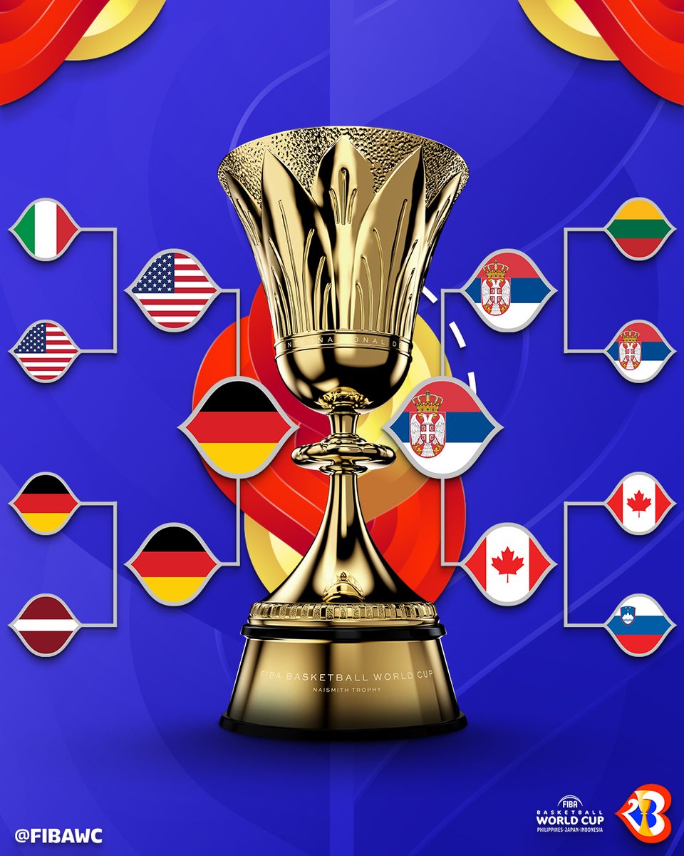 FINAL IS SET. 👑

#FIBAWC x #WinForAll 🏆