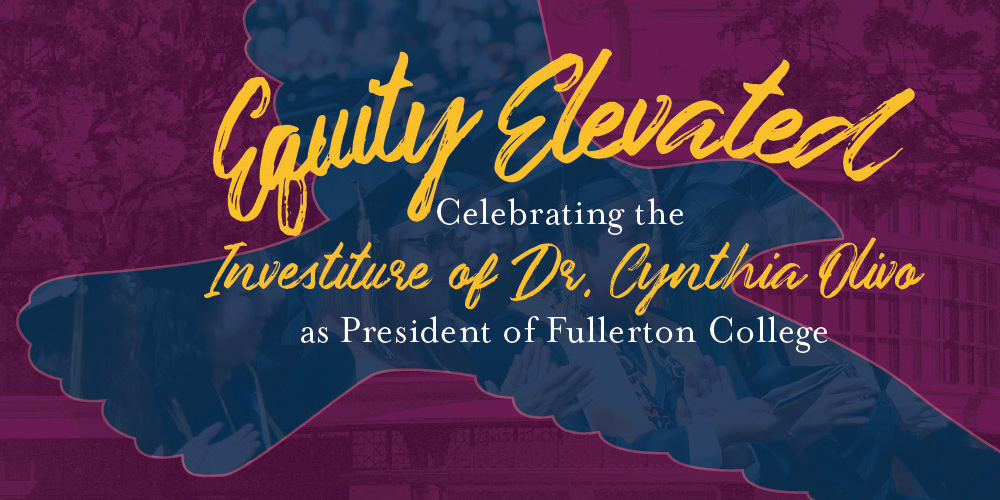 Save the date! The Fullerton College community is invited to the Investiture of Dr. Cynthia Olivo as President of Fullerton College on Friday, September 29, 2023 at 3 p.m. in the Campus Theatre. news.fullcoll.edu/investiture-20…