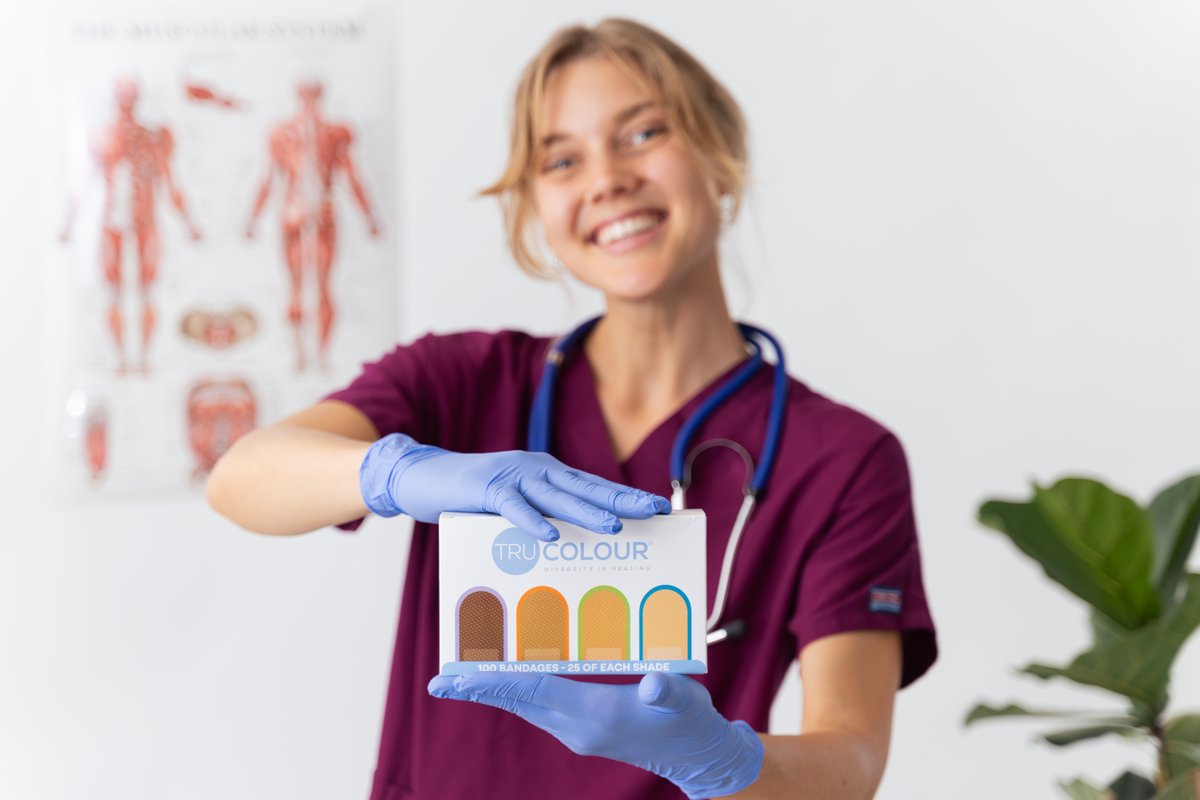 It's Friday and the weekend is here! Thank you for being part of our Tru-Colour family! Together, we're making strides towards diversity in healing. We believe that no one should ever feel left out or unseen! That's why Tru-Colour bandages blend in so you can stand out!