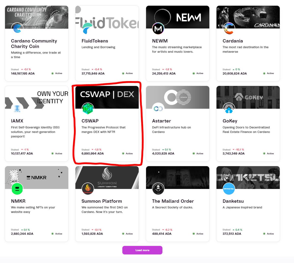 Yes, <a href="/CswapDEX/">CSWAP | DEX</a> does have an ISPO.

Delegate to CSWP1.
