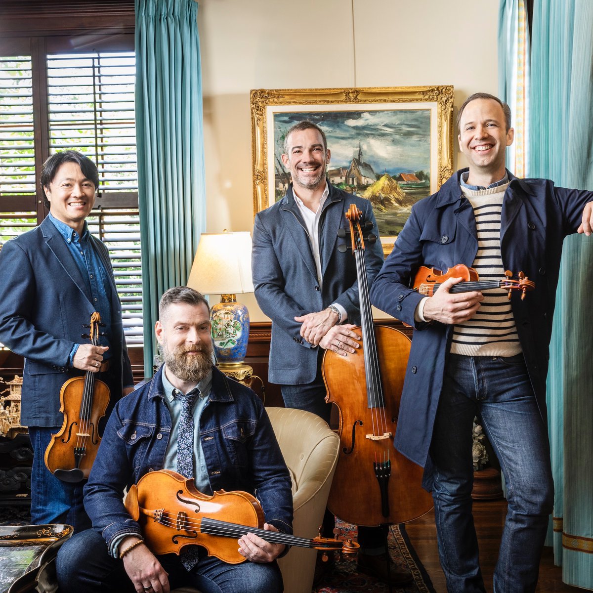 Delos Music (@delosmusic) on Twitter photo OUT TODAY! Delos is proud to present Conspirare, the GRAMMY®-winning choral ensemble from Austin, Texas in an emotionally rich and wide-ranging album, #HouseOfBelonging! Listen on all major music platforms via listn.fm/houseofbelongi…
<a href="/ConspirareTweet/">Conspirare</a> <a href="/miroquartet/">Miró Quartet</a> OUT TODAY! Delos is proud to present Conspirare, the GRAMMY®-winning choral ensemble from Austin, Texas in an emotionally rich and wide-ranging album, #HouseOfBelonging! Listen on all major music platforms via listn.fm/houseofbelongi…
<a href="/ConspirareTweet/">Conspirare</a> <a href="/miroquartet/">Miró Quartet</a>