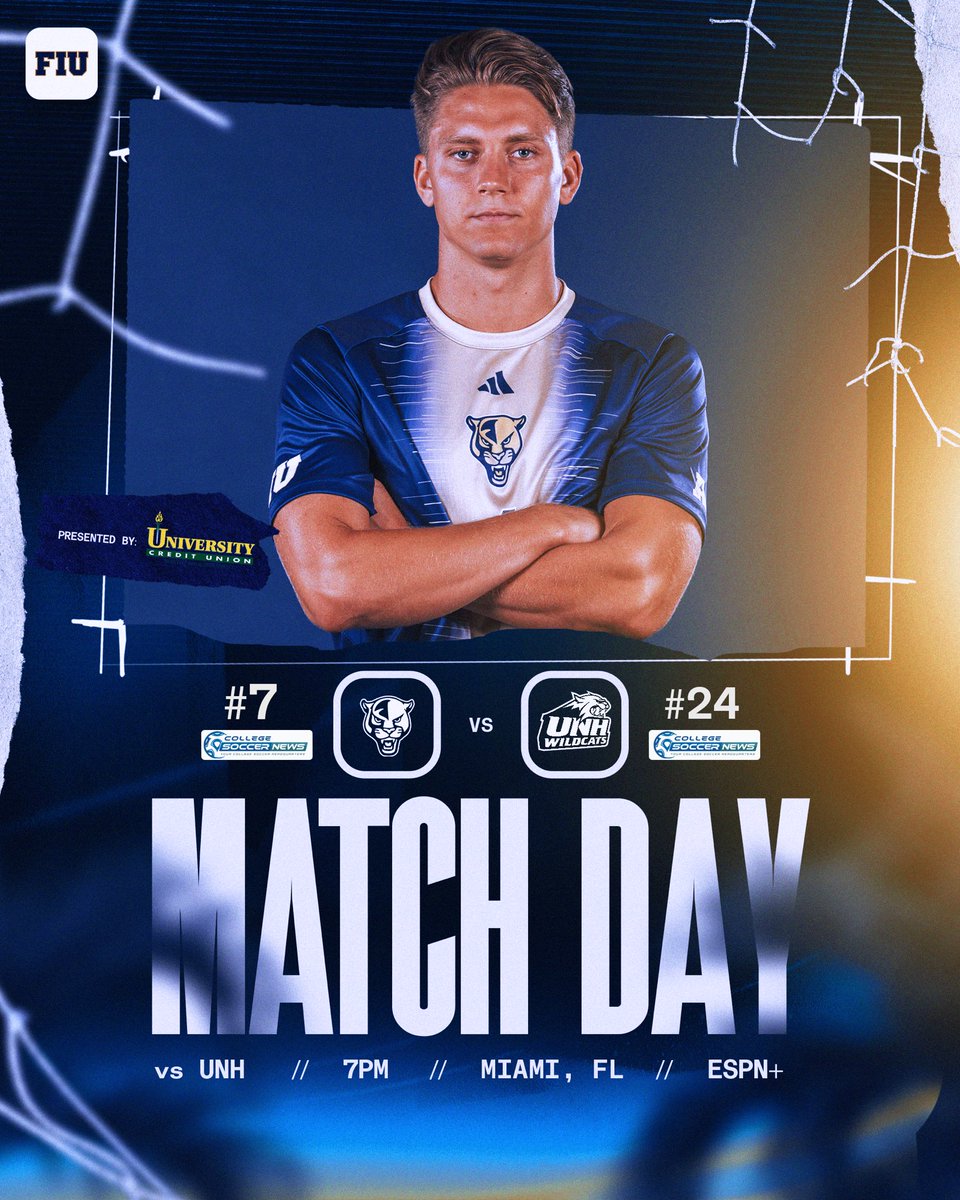 Back home for another Top 25 showdown tonight 👏🏡

📺 go.fiu.edu/WatchMSOC
🎟️ go.fiu.edu/MSOCtix