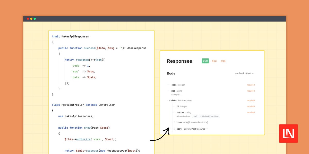 _mickela's tweet image. I recently came across a #Laravel package called Scramble that automatically generates an interactive #API documentation without you needing to write #PHPDocs annotations manually.