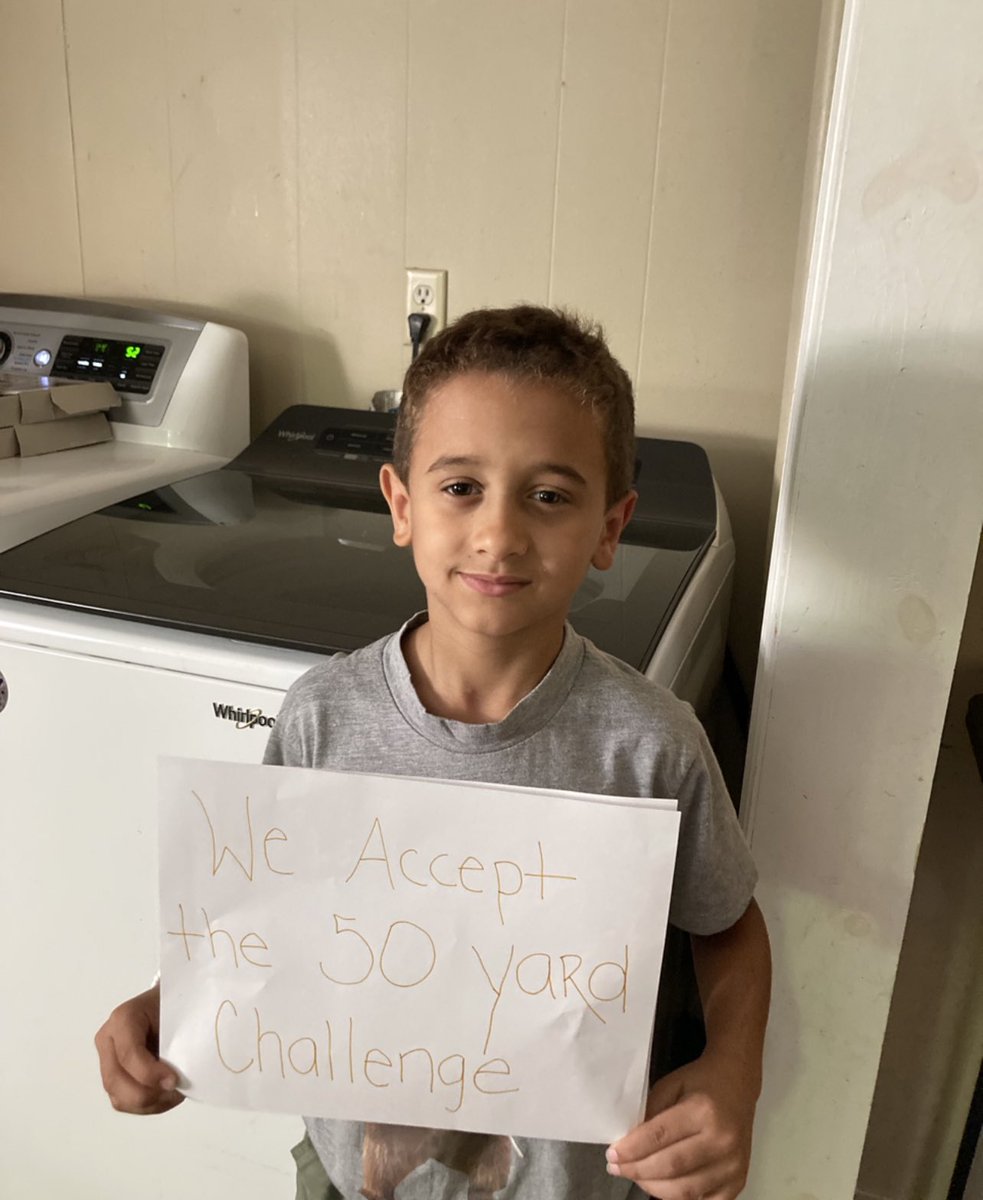 It brings me great joy to share with you the news of a new addition to our family. Please join me in welcoming JaMar of Ashland,KY to our fold! JaMar has stepped up & accepted our 50 yard challenge .By embracing this challenge, he has shown us that he is committed to making a