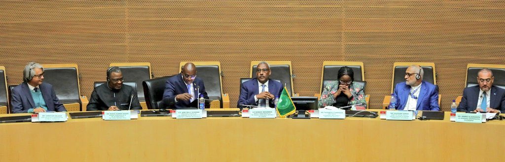 AmbalgAddis's tweet photo. Participation #Algeria to high level  regional consultation meeting co-organized by @UNHumanRights &amp; @_AfricanUnion to discuss implementation of right to development in #Africa. This right linked with peace &amp; Security requires unconditional, inclusive and sustainable engagement https://t.co/jcD593eC9m