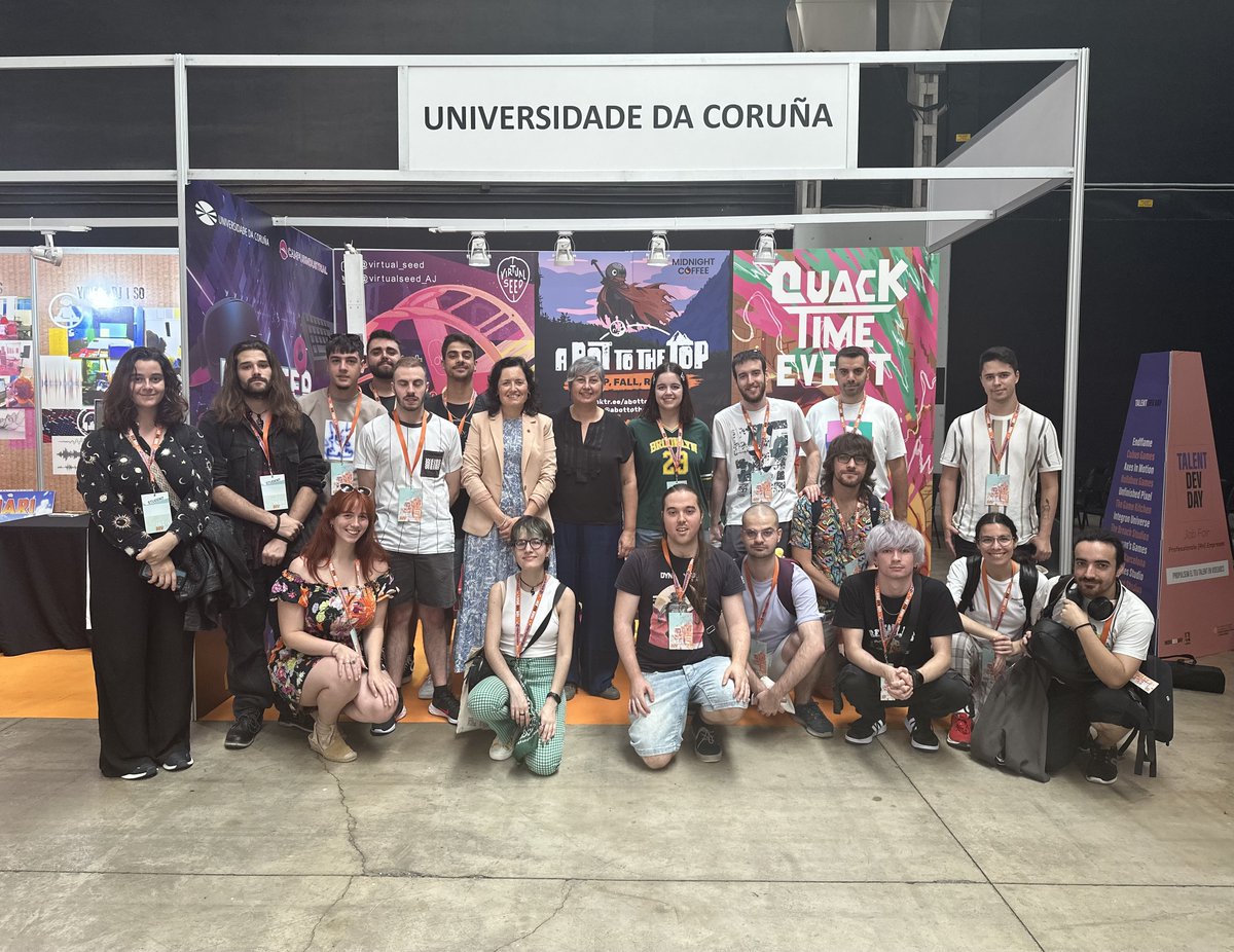 #CIFaoDía O alumnado do máster en Deseño, Desenvolvemento e Comercialización de Videoxogos presenta <a href="/ABottotheTop/">A Bot to the Top Game</a> <a href="/VirtualSeed_AJ/">After Juice</a>  e <a href="/PatologicGames/">Quack Time: Event ⌛🐤</a> na 6a edición da feira Indiedevday de #HospitaletDeLlobregat #Barcelona <a href="/UDC_gal/">Universidade da Coruña</a> <a href="/epef_udc/">Escola Politécnica de Enxeñaría de Ferrol</a> <a href="/IndieDevDay/">IndieDevDay</a>