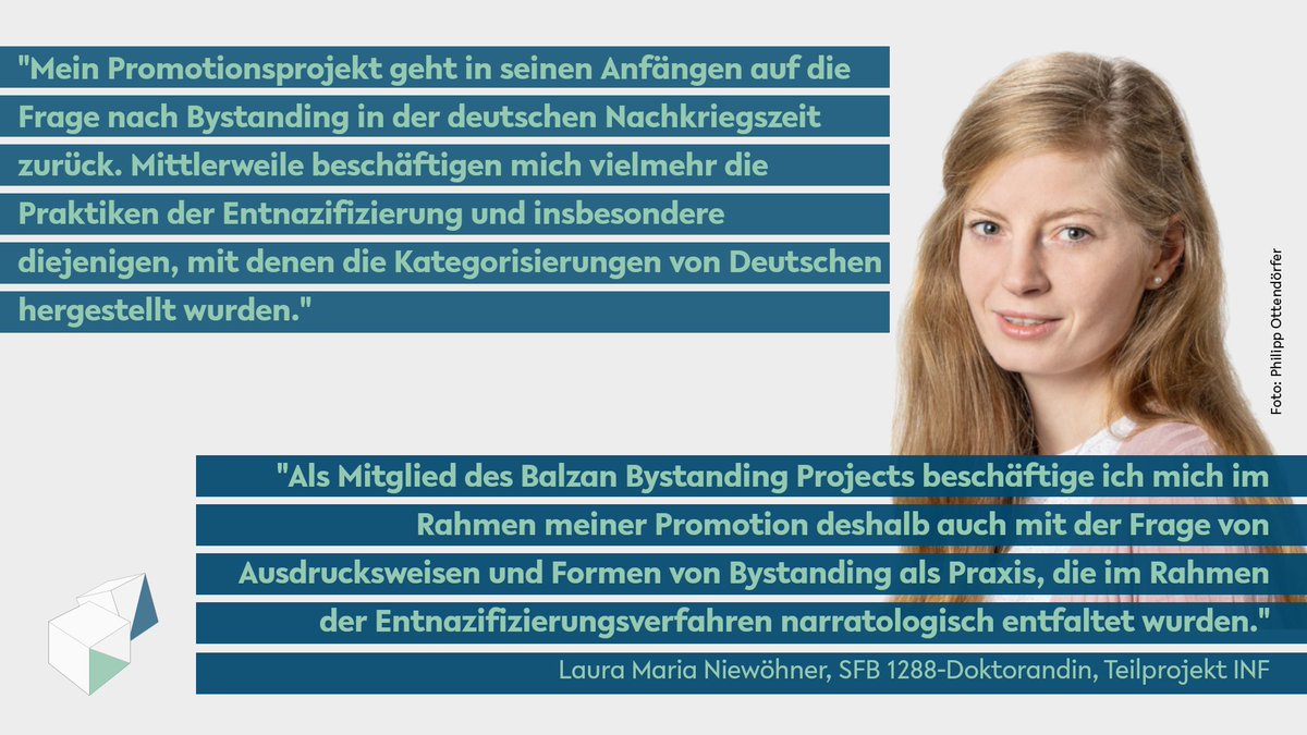 🇵🇱 #SFB1288inKrakau Warum ist der #Workshop des 'Balzan Bystanding Projects' in #Krakau relevant für das Promotionsprojekt von #SFB1288-Doktorandin Laura Niewöhner (@LNeverliving) im #SFB1288 'Praktiken des Vergleichens' @unibielefeld? #Vergleichspraktiken #Entnazifizierung