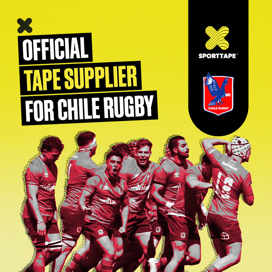 The hottest partnership in World Rugby🌶️🥵 We’re stoked to be the official tape supplier for @chilerugby during the @rugbyworldcup 🏉🎉 Looking for a second favourite team? There’s a lot to love about these guys 💛🖤 #sporttape #rugbyworldcup #rugbyworldcup2023 #worldcupfrance