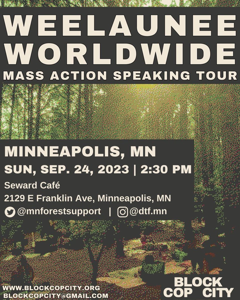 MN Against Cop City tweet media