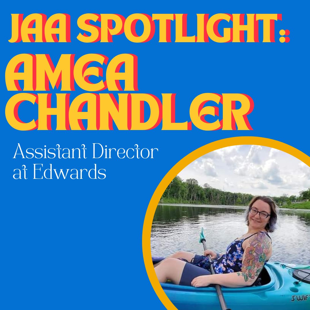 Meet Amea Chandler, an Assistant Director at the Edwards Campus. 

"I went to Northwest Missouri State University for both my degrees (BS and MS). I’ve been at KU for about 10 years. My fun fact is I’ve read 85 books this year so far."