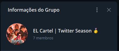 Official Announcement

We have opened up some new spots for the group recently for new members to join!  

Rt
Follow (<a href="/0xTheEye/">THE EYE</a> and <a href="/0xElCartel/">EL Cartel</a>)  

 let us know in the comments why you want to join / refer someone will pick some new people soon !