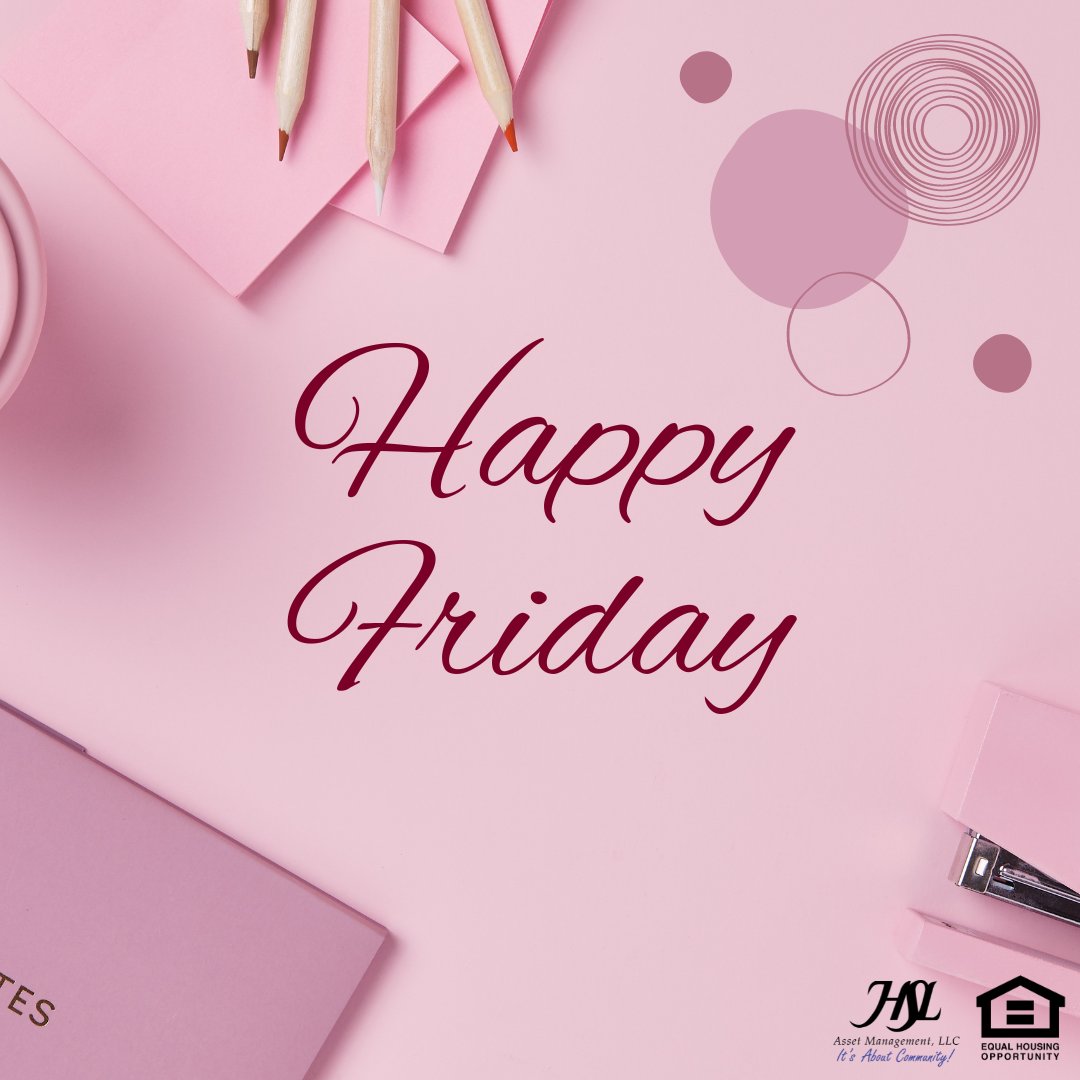 Happy Friday, Everyone. Let's finish this week off strong. As a reminder, we are open on Saturday from 10 a.m. to 5 p.m. Don't miss out on our lovely apartment homes.
#ItsAboutCommunity #HSLProperties #HSL #Arizona #HSLLiving #Home #HomeSweetHome #Apartments...