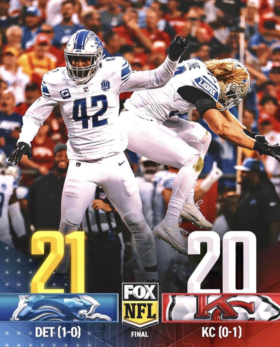 Restore the roar!! 1-0
#detroitlions #detroit #nfl #lions #michigan #onepride #football #detroitlionsfootball #detroitvseverybody #motorcity #lionsfootball #golions #defendtheden #detroitcity #lionspride #lionsfan #detroitpride #motown #detroittigers