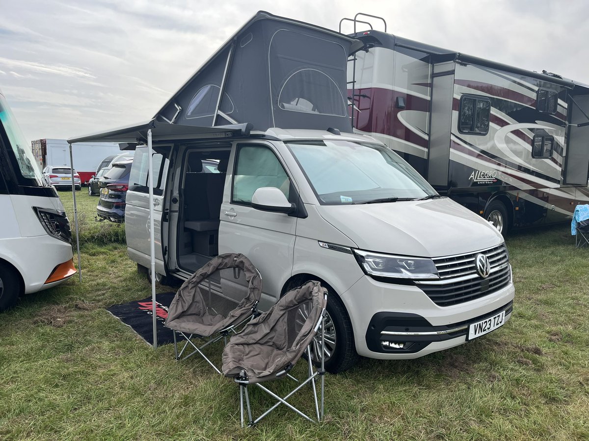 Our cool little TD home for @MattNealRacing at @goodwoodrevival Revival courtesy of @ListersVWVans Worcestershire and @SpaceMateDirect for their amazing storage tray… spacematetray.com