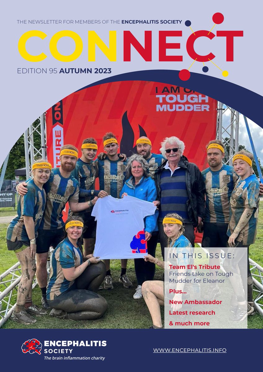 Have you checked out our latest newsletter yet?

This edition covers our upcoming events, our new ambassador and a round up of #EncephalitisResearchMonth

Read here 👉 bit.ly/3P2UWcU