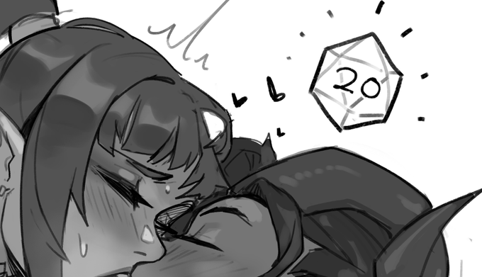 when you hit that d20 crit

full-ver and follow up over at the usual spot!

🎲https://t.co/XBELtoJiUP🎲 