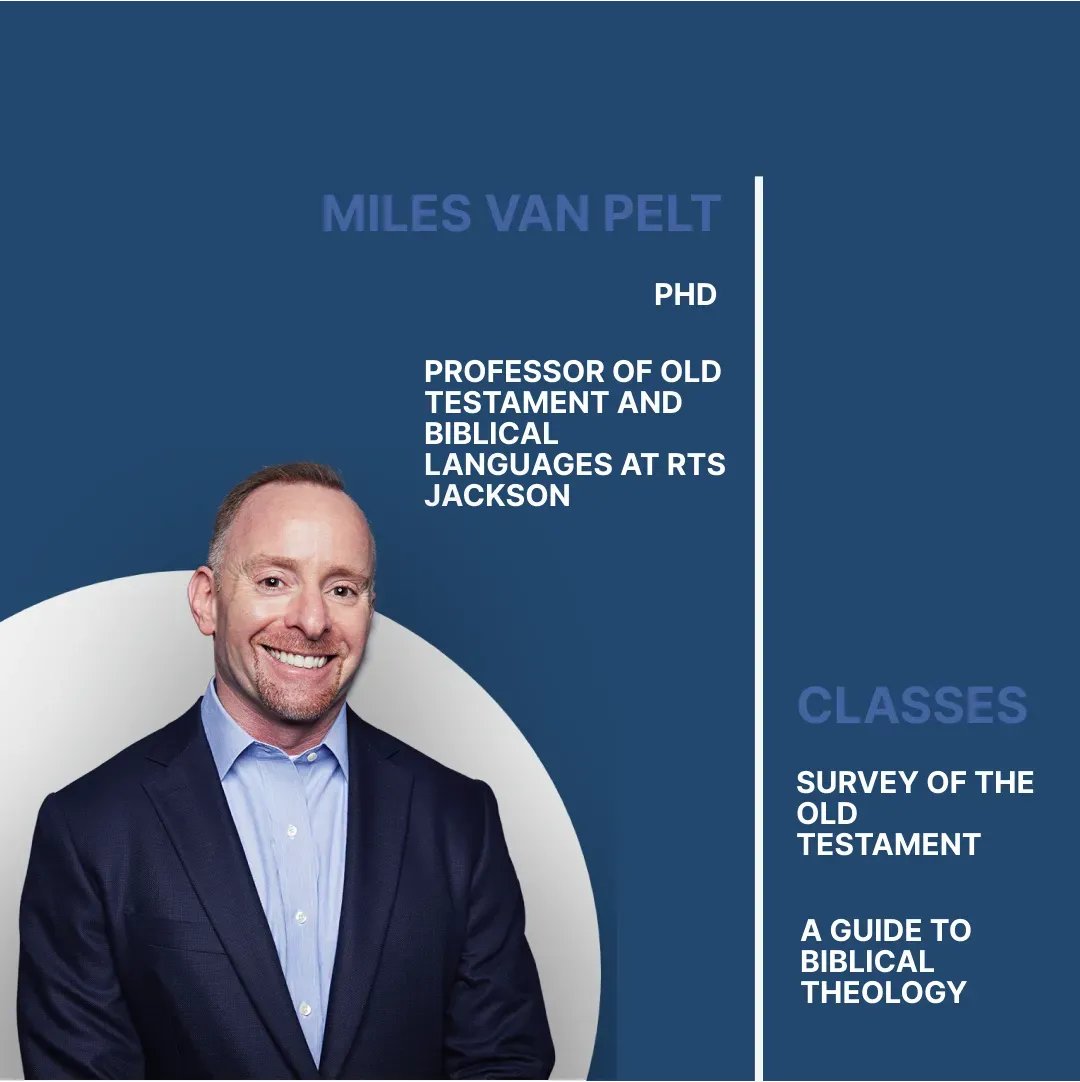 BiblicalT's tweet photo. Meet one of our professors Miles Van Pelt! If you're interested in any of these classes, or want to learn more about Miles, feel free to click to look at his page on our website:  https://t.co/6bgrP7GZ2k  #BibleTraining #BiblicalFluency https://t.co/0CwUaMFfmY