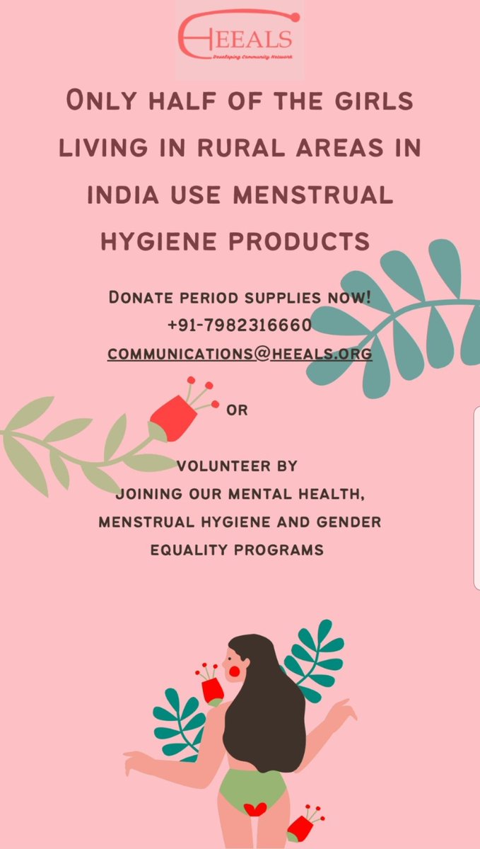 We Are In Need Of PERIOD Supplies And Stationary Items. 
Donor Please contact us at 
Whatss app +91-7982316660
Email:  communications@heeals.org 

#donation #periodsupplies  #stationaryitems #fyp #explorepage  #heealsindia #heeals #ngo