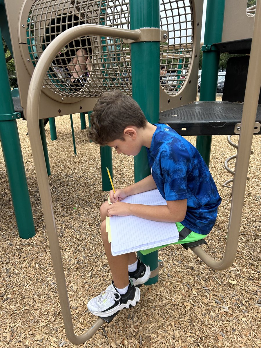 Oh, the places we go to get new writing ideas! 📝 ❤️