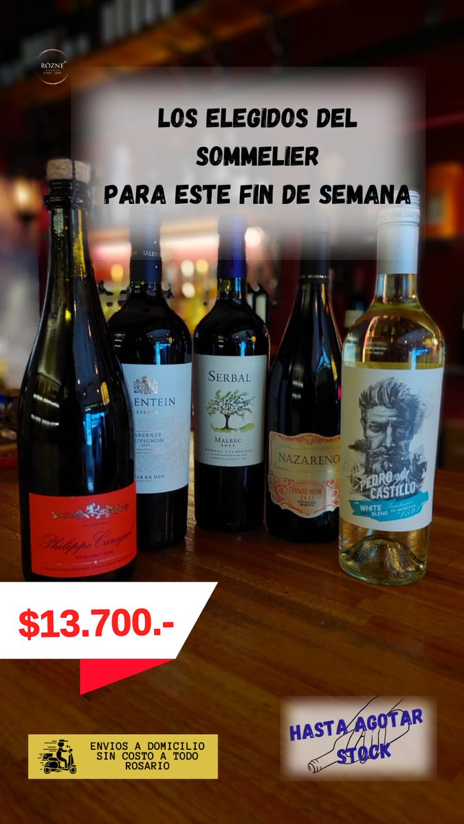 Siempre existe un momento para disfrutar y tomar buenos vinos.

📌Alvear 273 📌Güemes 2533

📞 4380307 // 2981336
📱341 663-3535
