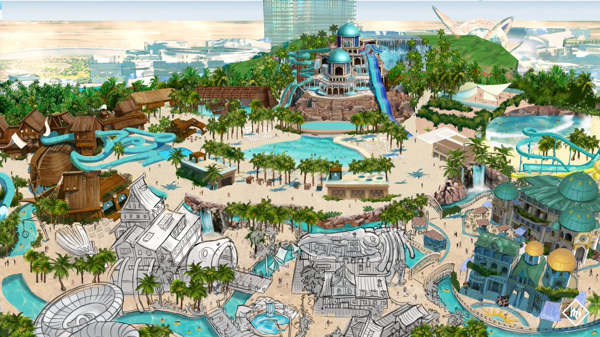 miconceptdesign's tweet photo. MI Concept + Design has been actively working on various projects... Here's a look at some early stage designs for our client's exciting vision in Kuwait!

#design #entertainmentindustry #experiencedesign #concept #arcade #waterpark https://t.co/6Dy0N639Oa