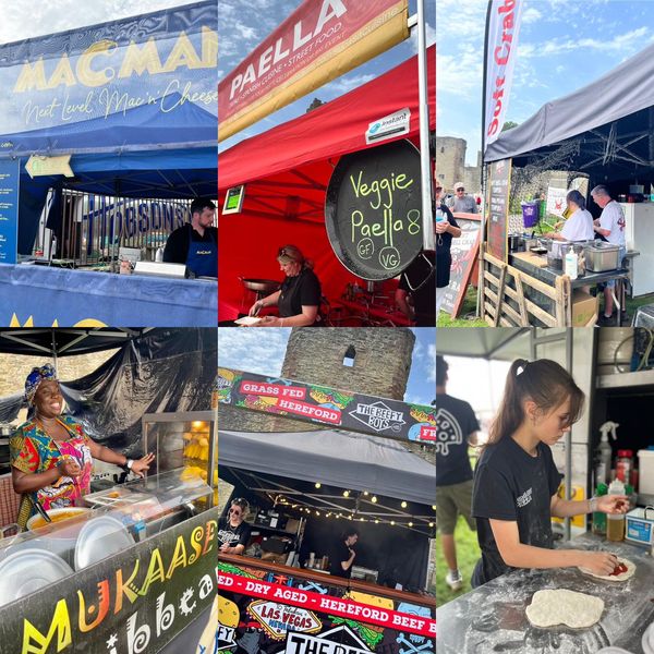 Visitors are spoiled for choice when it comes to Festival eats! 😍