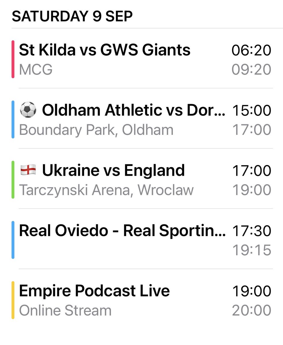 Busy Saturday coming up😎#saintsfooty #oafc #RealOviedo #Eng #EmpirePodcast