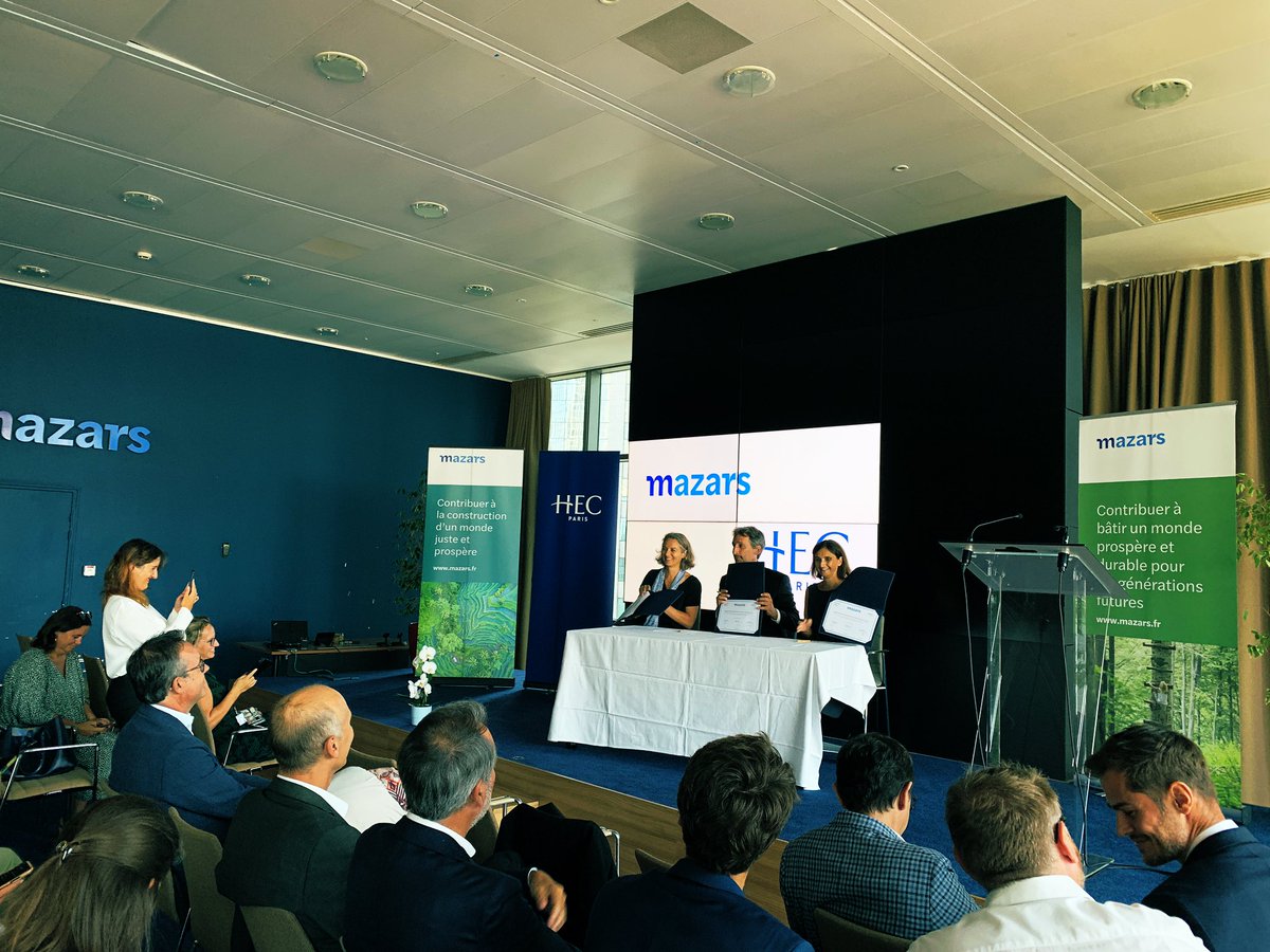 HEC Paris Business School (@hecparis) on Twitter photo Avec cette chaire dĂ©diĂ©e au leadership Ă©clairĂ© autour de la gouvernance, du conseil et de la comptabilitĂ© multi-capitaux, @MazarsGroup devient la 1Ăšre entreprise Ă soutenir le Centre Purpose <a href="/HECParisSnO/">Society & Organizations Institute</a> qui Ćuvre pour un capitalisme responsable cc <a href="/HubertJoly_/">Hubert Joly</a> Avec cette chaire dĂ©diĂ©e au leadership Ă©clairĂ© autour de la gouvernance, du conseil et de la comptabilitĂ© multi-capitaux, @MazarsGroup devient la 1Ăšre entreprise Ă soutenir le Centre Purpose <a href="/HECParisSnO/">Society & Organizations Institute</a> qui Ćuvre pour un capitalisme responsable cc <a href="/HubertJoly_/">Hubert Joly</a>