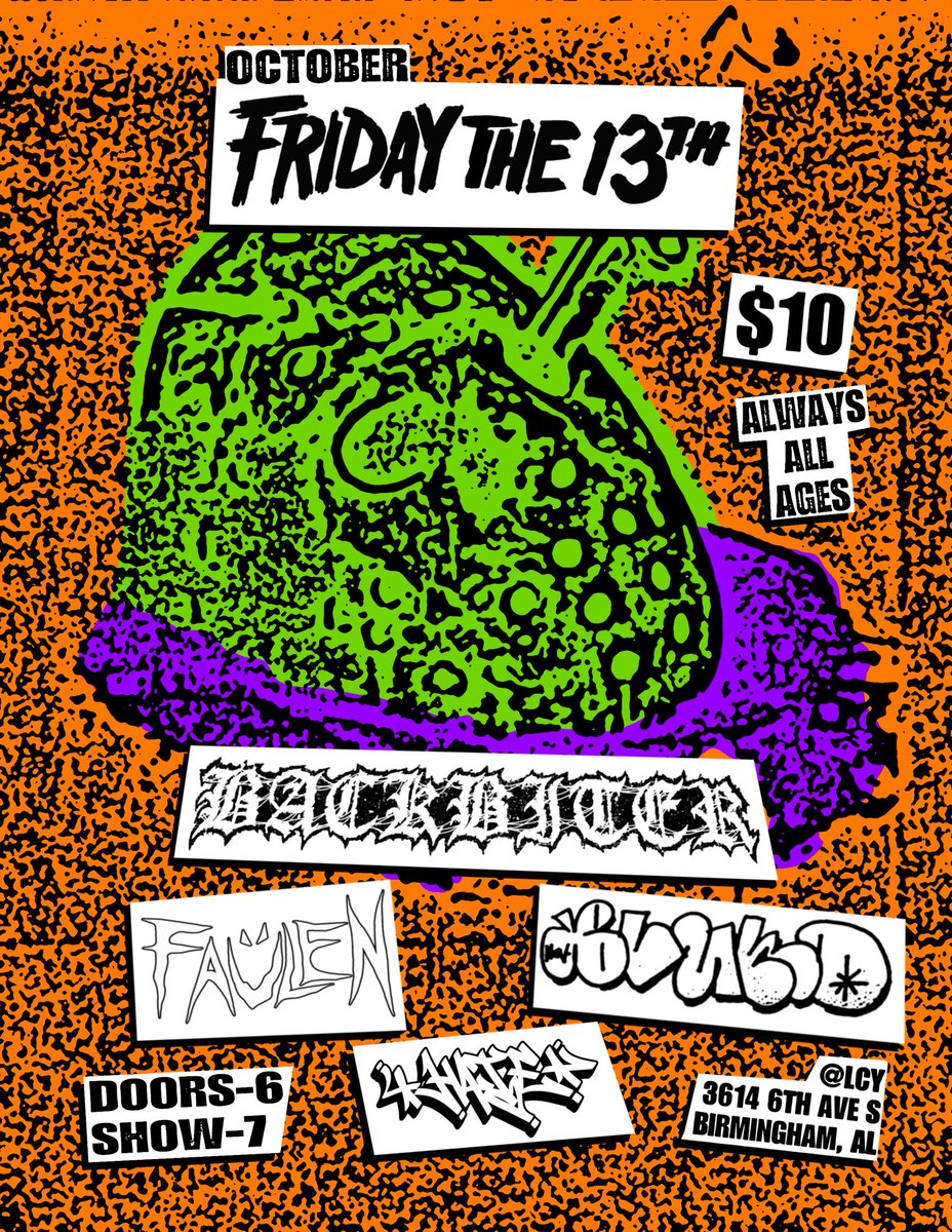 Birmingham Alabama next month!